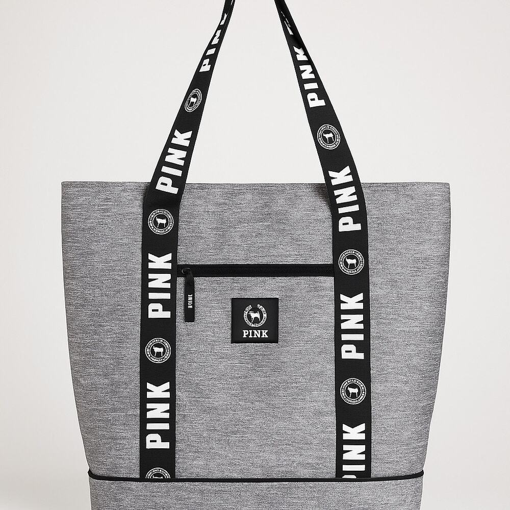 PINK Victoria’s Secret Nylon Travel Tote Bag Large Beach Vacation